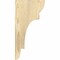 Ekena Millwork New Brighton Rough Sawn Corbel, Douglas Fir, 4"W x 8"D x 16"H COR04X08X16NEB00RDF - alternate 2